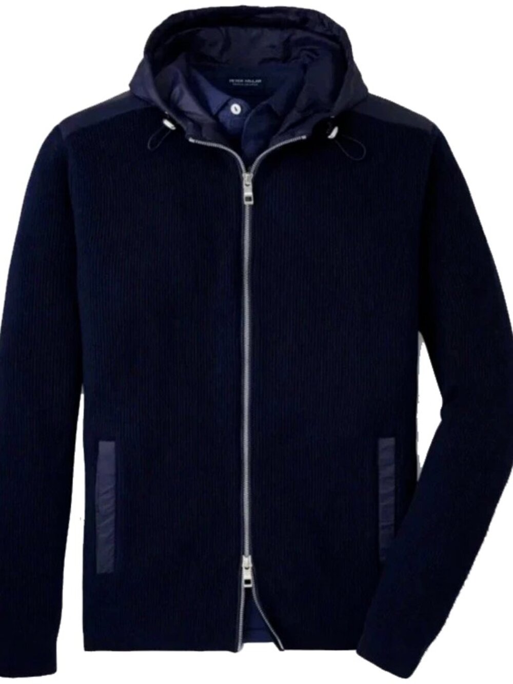 PETER MILLAR Crown Crafted Men's Holdridge Hybrid Cardigan Sweater Jacket XXL